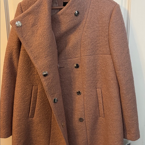 NWT Kenneth Cole Pink Wool Blend Coat - Picture 4 of 11